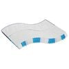 vidaXL Matelas &agrave; ressorts ensach&eacute;s duret&eacute; moyenne 200x200 cm