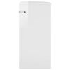 vidaXL Table d'appoint Blanc brillant 29,6 x 29,6 x 60 cm