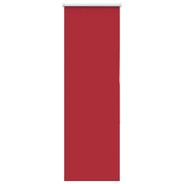 vidaXL Store enrouleur occultant rouge largeur du tissu 35,7 cm