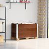 vidaXL Colliers de palette 3 pcs marron 100x50 cm bois de pin solide