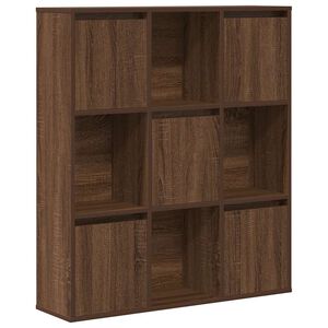vidaXL Biblioth&egrave;que ch&ecirc;ne marron 89x24x101,5 cm bois d'ing&eacute;nierie