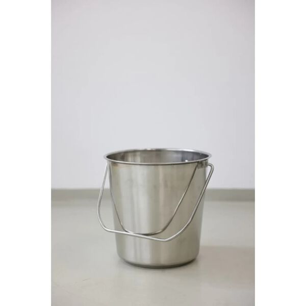 Kerbl Seau 12,3 L Acier Inoxydable 29377