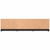 vidaXL Meuble TV Noir 140x40x35,5 cm Bois d'ing&eacute;nierie