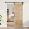 vidaXL Porte int&eacute;rieure ORKDAL Marron 83 x 211 cm Contreplaqu&eacute;