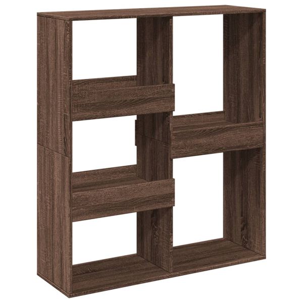 vidaXL Biblioth&egrave;que/S&eacute;parateur de pi&egrave;ce ch&ecirc;ne marron 100x33x115 cm