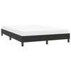 vidaXL Cadre de lit sans matelas noir 160x210 cm velours