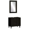 vidaXL Ensemble de meubles salle de bain 2 pcs bois de manguier massif