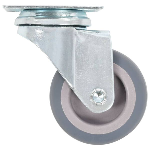 vidaXL 12 pcs Roulettes pivotantes 50 mm