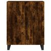 vidaXL Buffet ch&ecirc;ne fum&eacute; 69,5x34x90 cm bois d'ing&eacute;nierie