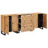vidaXL Buffet Marron Bois de mangue massif