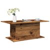 vidaXL Table basse vieux bois 102x55,5x40 cm bois d'ing&eacute;nierie