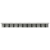 vidaXL Porte-manteau mural Gris b&eacute;ton 100 x 10,5 x 10,5 cm