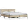 vidaXL Cadre de lit sans matelas ch&ecirc;ne sonoma 160x200 cm