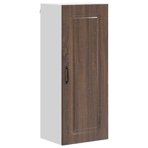 vidaXL Panneau de lave-vaisselle Kalmar Ch&ecirc;ne brun 40 x 31 x 100 cm