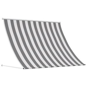 vidaXL Auvent Anthracite et blanc 350 x 150 cm