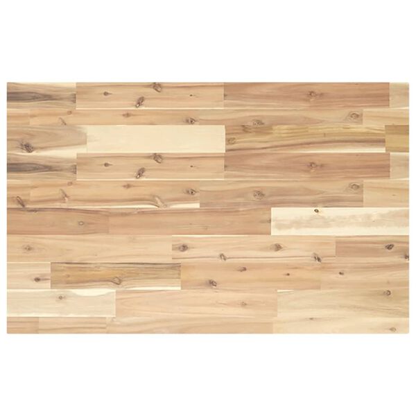 vidaXL Dessus de meuble de salle de bain non trait&eacute; bois d'acacia