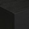 vidaXL Table de chevet noir 50x33x60 cm bois d'ing&eacute;nierie