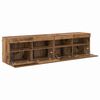 vidaXL Meubles TV muraux 2 pcs Bois Ancien 80 x 30 x 40 cm
