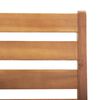 vidaXL Ensemble &agrave; manger de jardin 5 pcs Bois d'acacia solide