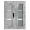 vidaXL Armoire de cuisine Kalmar Gris b&eacute;ton 60 x 31 x 80 cm