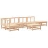 vidaXL Salon de jardin 7 pcs Bois de pin massif