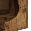 vidaXL Maison pour chat Bois ancien 42,5 x 40 x 53,5 cm