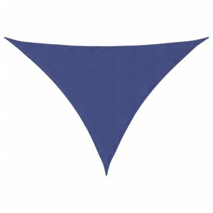 vidaXL Voile de parasol tissu oxford triangulaire 2,5x2,5x3,5 m bleu