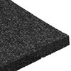 vidaXL Tapis en Caoutchouc Noir Caoutchouc