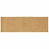 vidaXL Tapis de surface Rectangulaire Marron 60 x 200 cm Jute