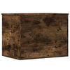 vidaXL Bo&icirc;te de rangement ch&ecirc;ne fum&eacute; 60x42x46 cm bois d'ing&eacute;nierie