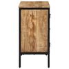 vidaXL Buffets 2 pcs 70x35x70 cm bois de manguier brut massif