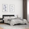 vidaXL Cadre de lit sans matelas noir 120x200 cm
