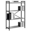 vidaXL &Eacute;tag&egrave;re Sonoma gris 80 x 30 x 120 cm Bois d'ing&eacute;nierie