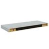 vidaXL &Eacute;tag&egrave;re murale flottante gris b&eacute;ton 60x23,5x3,8 cm MDF