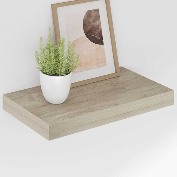 vidaXL Étagère murale flottante chêne 40x23x3,8 cm MDF