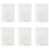 vidaXL Feuille anti-poussi&egrave;re 6 pcs Transparent 400 x 500 cm HDPE