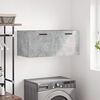 vidaXL Armoire murale gris b&eacute;ton 80x36,5x35 cm bois d'ing&eacute;nierie