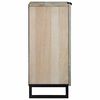 vidaXL Buffet Blanc 60 x 33,5 x 75 cm Bois de mangue massif