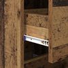 vidaXL Buffet Bois ancien 34 x 34,5 x 90 cm Bois d'ing&eacute;nierie