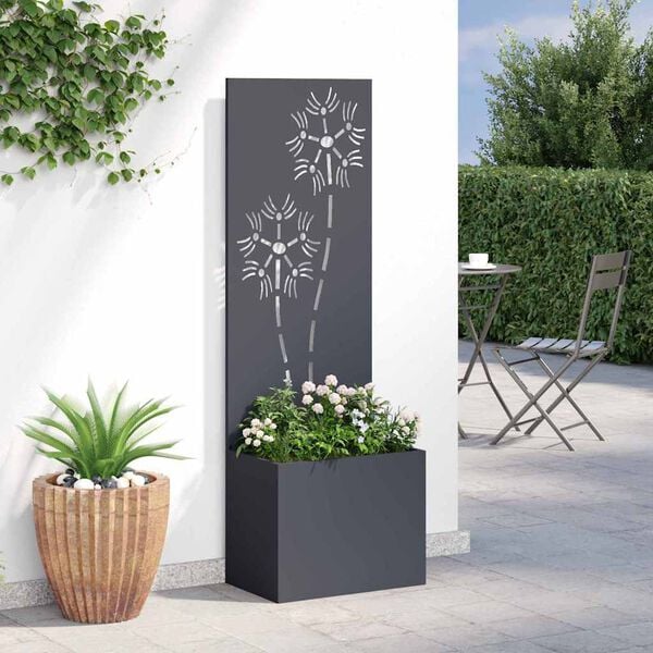 vidaXL &Eacute;cran de confidentialit&eacute; de jardin Anthracite 50 x 140 cm