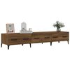 vidaXL Meuble TV Chêne marron 150x34,5x30 cm Bois d'ingénierie