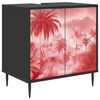 vidaXL Armoire de salle de bain AACHEN Ch&ecirc;ne noir 60 x 40 x 61 cm