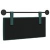 vidaXL T&ecirc;te de lit suspendue Vert fonc&eacute; 100 x 55 x 7 cm tissu