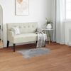 vidaXL Tapis en fausse Tafalla Gris 80 x 120 cm Polyester