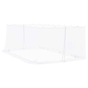 vidaXL Moustiquaire pour gazebo 220 mesh Blanc 6 x 3 x 2 m Polyester