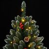 vidaXL Sapin de No&euml;l artificiel 300 LED 240 cm
