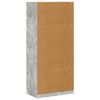 vidaXL Garde-robe Gris b&eacute;ton 90x52x200 cm Bois d&rsquo;ing&eacute;nierie