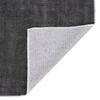 vidaXL Tapis de couloir lavable pliable Anthracite 100x400cm Polyester