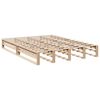 vidaXL Lit biblioth&egrave;que sans matelas 160x200 cm bois massif de pin
