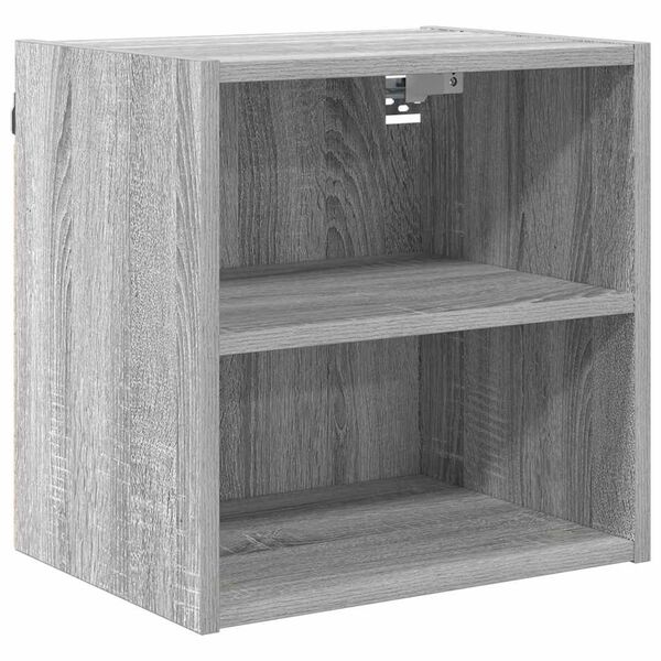 vidaXL Armoire suspendue avec stockage Gris Sonoma 40 x 29,5 x 40 cm